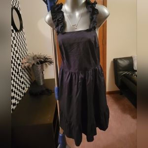 Who What Wear Black Dress with cute Tie Back